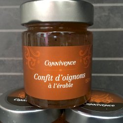 Confit d'oignons à l'érable