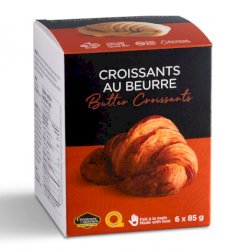 6 Croissants pur beurre congelés à CUIRE