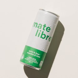 mate libre menthe & lime - infusion énergisante (8x 250 ml), votre panier , maturin.ca, épiceries, épicerie en ligne, fine, bio, commande en ligne, livraison à domicile, alimentation, producteur, consommateur, quebec, canada