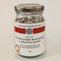 Sel de mer Champignons sauvages et truffe noire - 100g