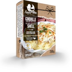 coquille gratin des iles, votre panier , maturin.ca, épiceries, épicerie en ligne, fine, bio, commande en ligne, livraison à domicile, alimentation, producteur, consommateur, quebec, canada