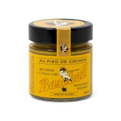 moutarde baseball à l'érable fumée, votre panier , maturin.ca, épiceries, épicerie en ligne, fine, bio, commande en ligne, livraison à domicile, alimentation, producteur, consommateur, quebec, canada