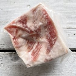 Flanc salé (lard entrelardé) porc mangalitsa/berkshire