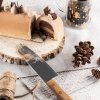 maturin, bûche: mousse caramel, crémeux chocolat et brownie, la cuisine par marie-ève langlois , la cuisine par marie-eve langlois | maturin.ca, épiceries, épicerie en ligne, fine, bio, commande en ligne, livraison à domicile, alimentation, producteur, consommateur, quebec, canada