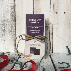 boîte de chocolat quotidien noir - pur 72% (biologique), votre panier , maturin.ca, épiceries, épicerie en ligne, fine, bio, commande en ligne, livraison à domicile, alimentation, producteur, consommateur, quebec, canada