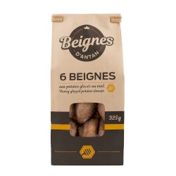 Beignes aux patates trempés au miel