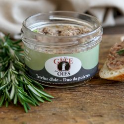 terrine d'oies duo de poivres, votre panier , maturin.ca, épiceries, épicerie en ligne, fine, bio, commande en ligne, livraison à domicile, alimentation, producteur, consommateur, quebec, canada