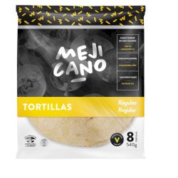 Tortillas Blé Régulier 10 pouces - 8 tortillas