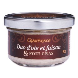 terrine d'oie et faisan & foie gras, votre panier , maturin.ca, épiceries, épicerie en ligne, fine, bio, commande en ligne, livraison à domicile, alimentation, producteur, consommateur, quebec, canada