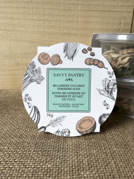 soupe sri lankaise au tamarin et au lait de coco, , les aliments savvy pantry | maturin.ca, maturin, épicerie en ligne, commande en ligne, livraison à domicile, alimentation, producteur, quebec, canada