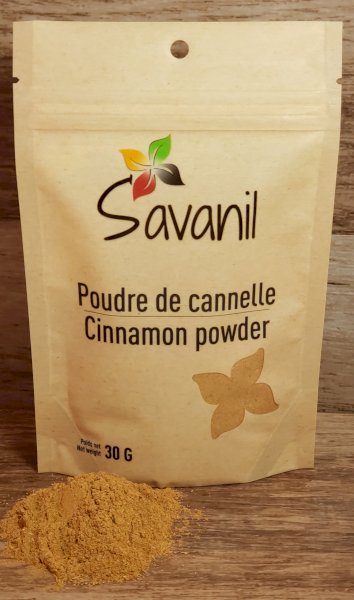 cannelle en poudre, savanil , savanil inc | maturin.ca, maturin, épicerie en ligne, commande en ligne, livraison à domicile, alimentation, producteur, quebec, canada