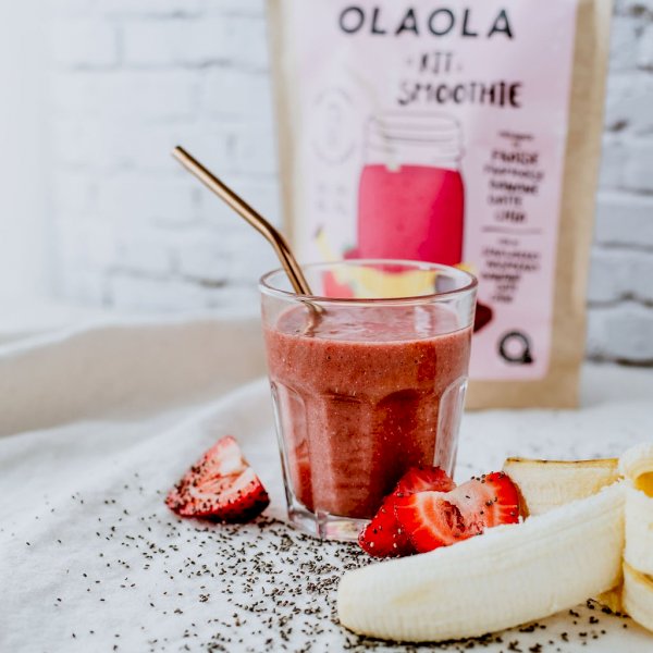 le kit à smoothie - fraise - banane - framboise, olaola - le kit à smoothie , olaola | maturin.ca, maturin, épicerie en ligne, commande en ligne, livraison à domicile, alimentation, producteur, quebec, canada