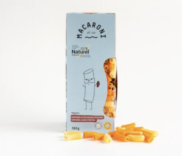 trio rigatoni nature/poivrons rouges grillés, , macaroni et cie | maturin.ca, maturin, épicerie en ligne, commande en ligne, livraison à domicile, alimentation, producteur, quebec, canada