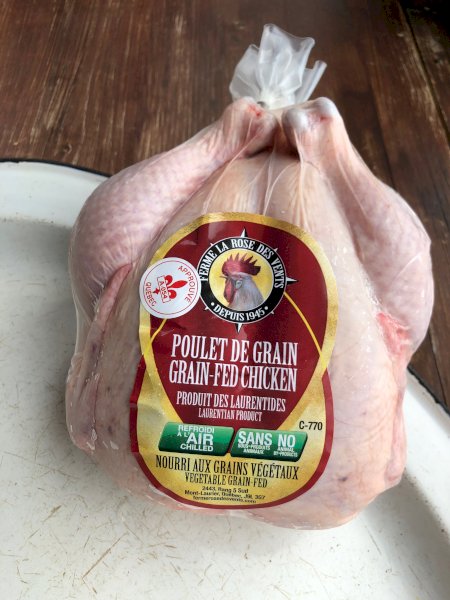 poulet de grain surgel?, moyen , ferme la rose des vents | maturin.ca, maturin, épicerie en ligne, commande en ligne, livraison à domicile, alimentation, producteur, quebec, canada