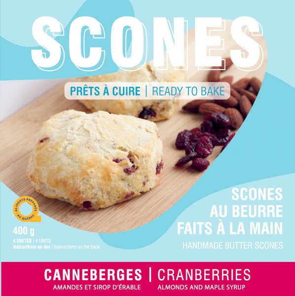 scones canneberges, le monde est scone , le monde est scone | maturin.ca, maturin, épicerie en ligne, commande en ligne, livraison à domicile, alimentation, producteur, quebec, canada