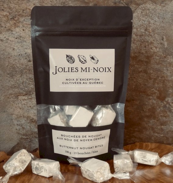 bouchées de nougat, , jolies mi-noix | maturin.ca, maturin, épicerie en ligne, commande en ligne, livraison à domicile, alimentation, producteur, quebec, canada