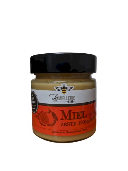 miel crémeux zeste d'orange, la miellerie king , la miellerie king - distillerie & hydromellerie | maturin.ca, maturin, épicerie en ligne, commande en ligne, livraison à domicile, alimentation, producteur, quebec, canada