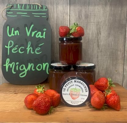 beurre de fraises à l'ancienne, , anthony desmarais, le petit maraîcher | maturin.ca, maturin, épicerie en ligne, commande en ligne, livraison à domicile, alimentation, producteur, quebec, canada
