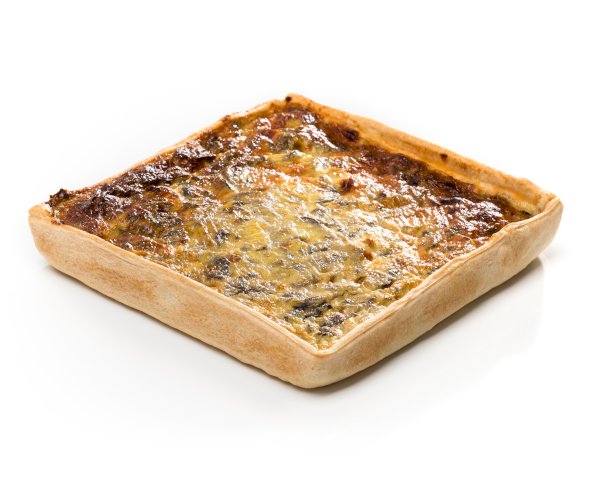 tarte - champignons-parmesan, format familial , carrément tarte | maturin.ca, maturin, épicerie en ligne, commande en ligne, livraison à domicile, alimentation, producteur, quebec, canada