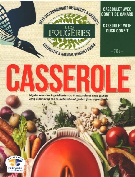 cassoulet avec confit de canard, , les fougères | maturin.ca, maturin, épicerie en ligne, commande en ligne, livraison à domicile, alimentation, producteur, quebec, canada