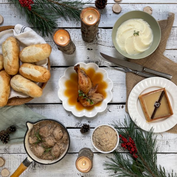 buffet des fêtes (1-2 personnes), boîte repas , offres spéciales maturin, maturin, épicerie en ligne, commande en ligne, livraison à domicile, alimentation, producteur, quebec, canada