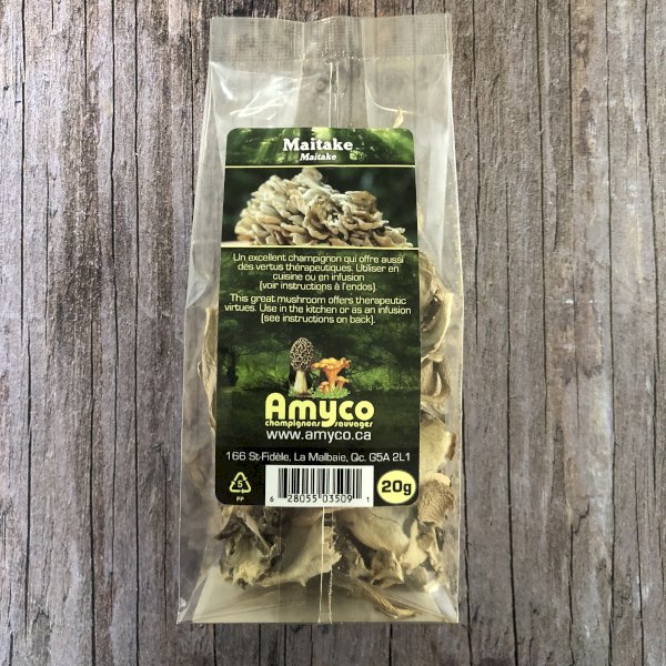 maitake, amyco , champignons amyco wild foods | maturin.ca, maturin, épicerie en ligne, commande en ligne, livraison à domicile, alimentation, producteur, quebec, canada
