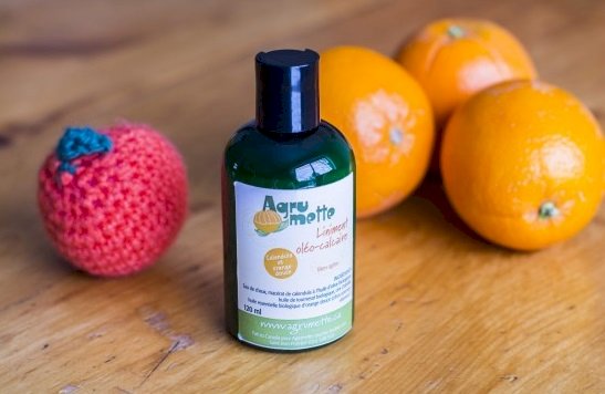 liniment oléo-calcaire 130 ml, agrumette , agrumette produits lavables | maturin.ca, maturin, épicerie en ligne, commande en ligne, livraison à domicile, alimentation, producteur, quebec, canada