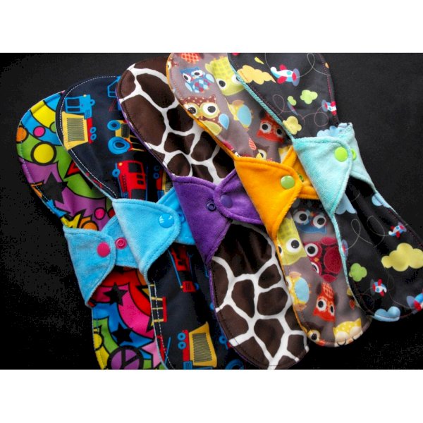 serviettes hygiéniques lavables (2 mini), agrumette , agrumette produits lavables | maturin.ca, maturin, épicerie en ligne, commande en ligne, livraison à domicile, alimentation, producteur, quebec, canada