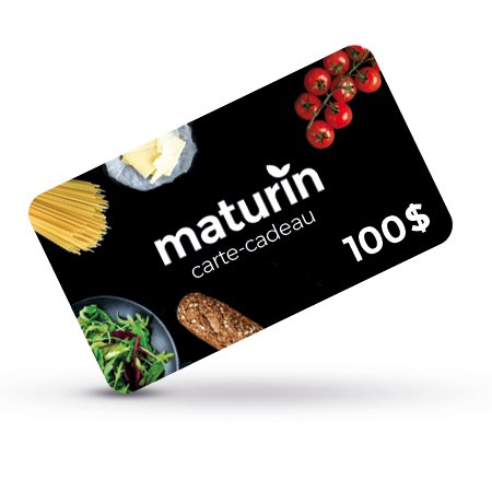 carte-cadeau numérique 100$, maturin , offres spéciales maturin, maturin, épicerie en ligne, commande en ligne, livraison à domicile, alimentation, producteur, quebec, canada