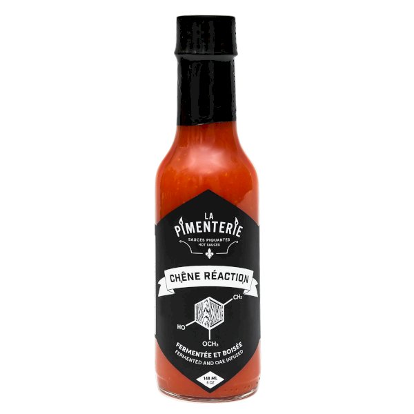 chêne réaction, sauce piquante, la pimenterie , la pimenterie | maturin.ca, maturin, épicerie en ligne, commande en ligne, livraison à domicile, alimentation, producteur, quebec, canada