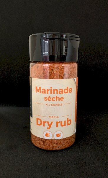 marinade sèche à l'érable, épices à l'érable , domaine du cap | maturin.ca, maturin, épicerie en ligne, commande en ligne, livraison à domicile, alimentation, producteur, quebec, canada