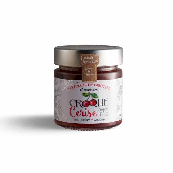 tartinades de cerises et amandes sans sucre ajouté, croque cerise , unifruits | maturin.ca, maturin, épicerie en ligne, commande en ligne, livraison à domicile, alimentation, producteur, quebec, canada